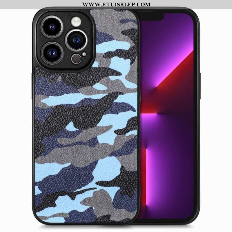 Etui do iPhone 15 Pro Max Kamuflaż Wojskowy